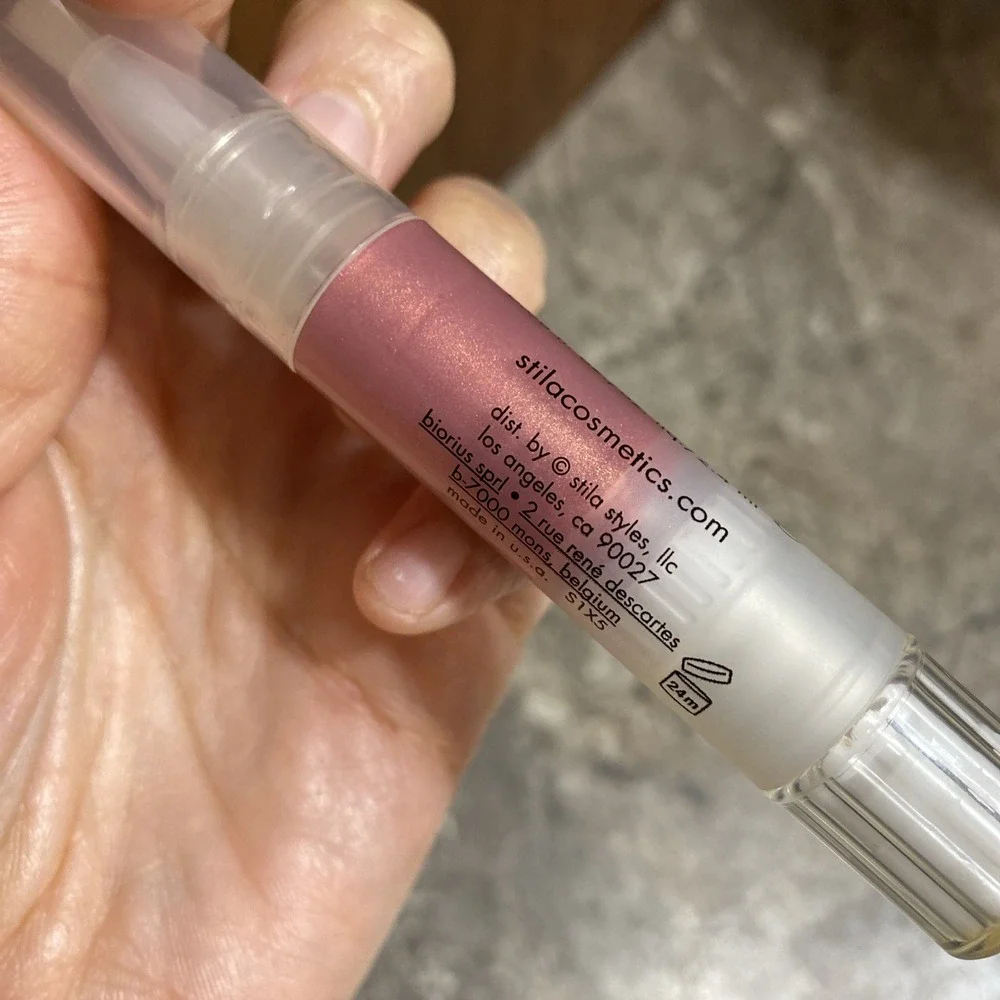STILA Plumping Lip Glaze Cherry Mint‎ #02 - 0.08 oz Lip Gloss